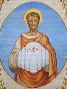 Imagen devocional de San Sátiro